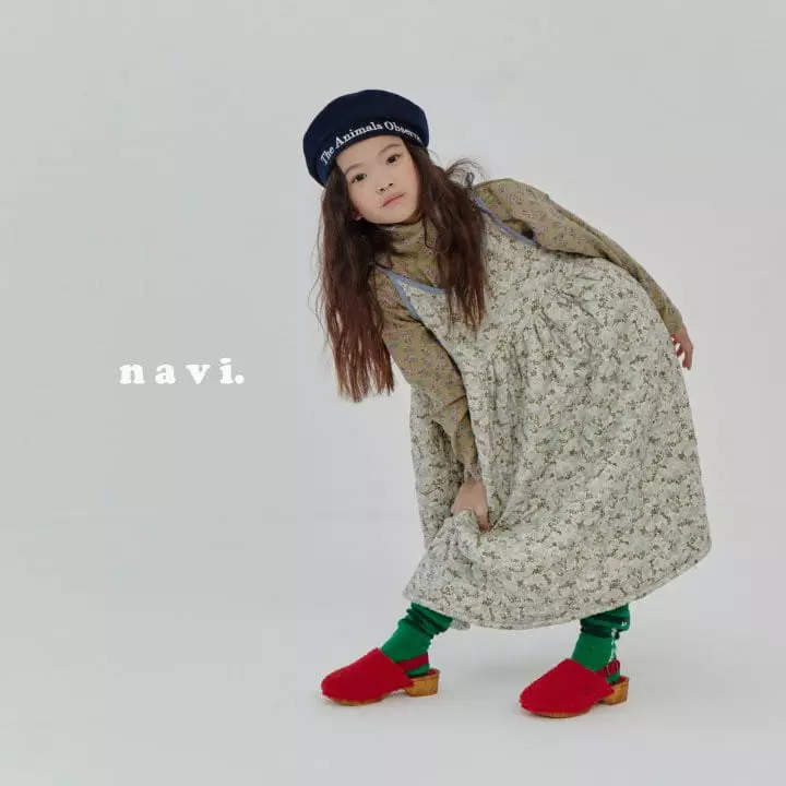 Navi - Korean Children Fashion - #todddlerfashion - Peach One-piece - 7