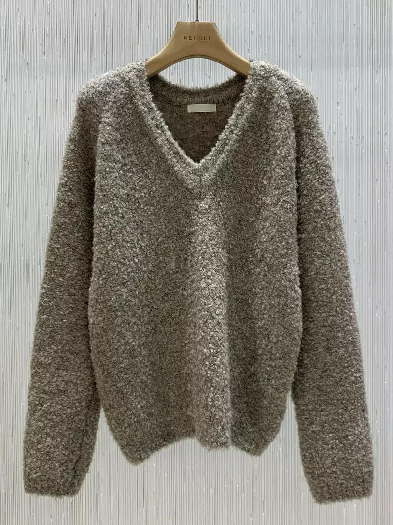 Neroli36 - Korean Women Fashion - #momslook - Bookle Knit Tee - 10