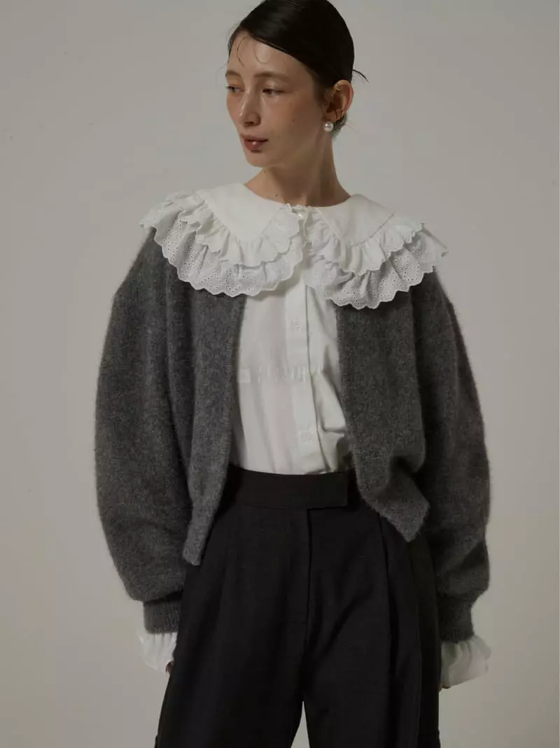 Neroli36 - Korean Women Fashion - #momslook - Alpaca Cardigan - 6