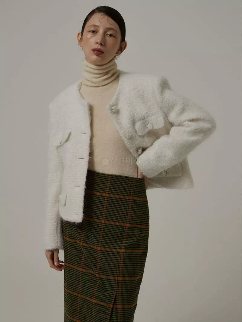 Neroli36 - Korean Women Fashion - #womensfashion - Cotton Candy Jacket - 4