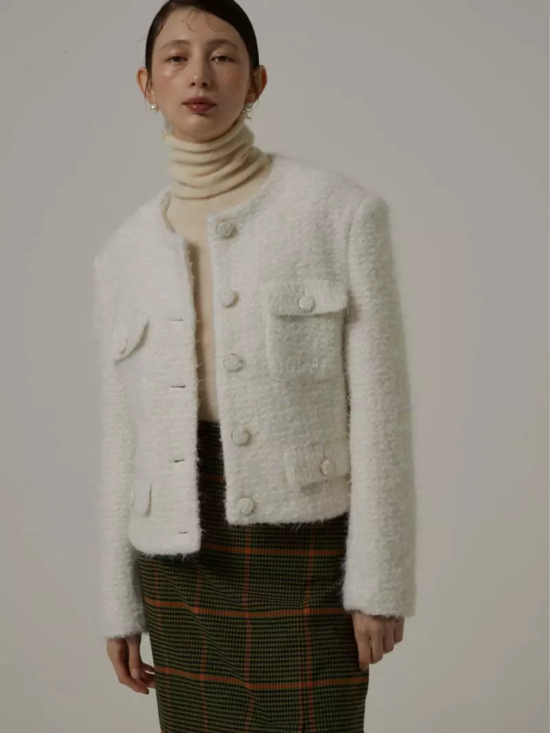 Neroli36 - Korean Women Fashion - #momslook - Cotton Candy Jacket - 8