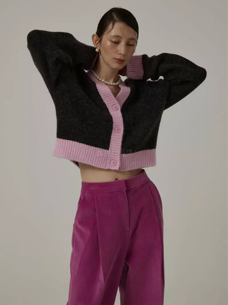 Neroli36 - Korean Women Fashion - #momslook - Color Pd Cardigan