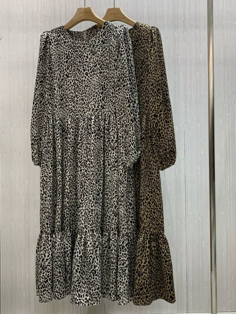 Neroli36 - Korean Women Fashion - #pursuepretty - Leopard One-piece - 11