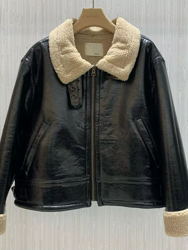 Neroli36 - Korean Women Fashion - #restrostyle - Fra Mustang Jacket - 8
