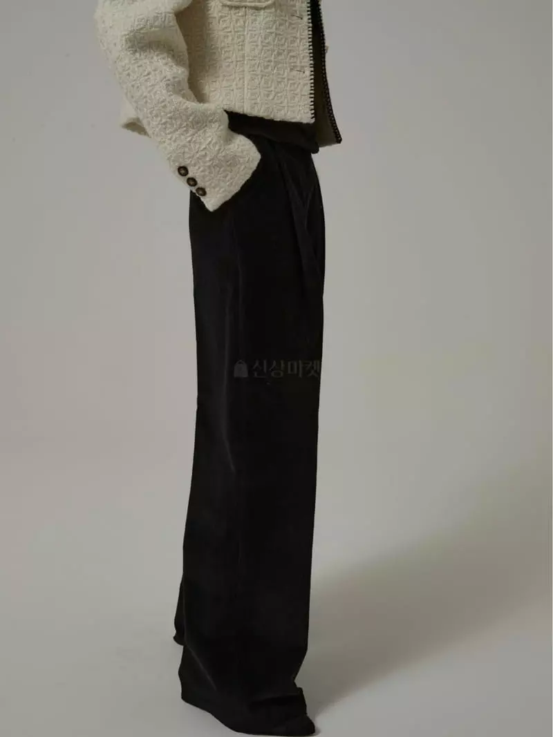 Neroli36 - Korean Women Fashion - #shopsmall - Corduroy Pants - 6