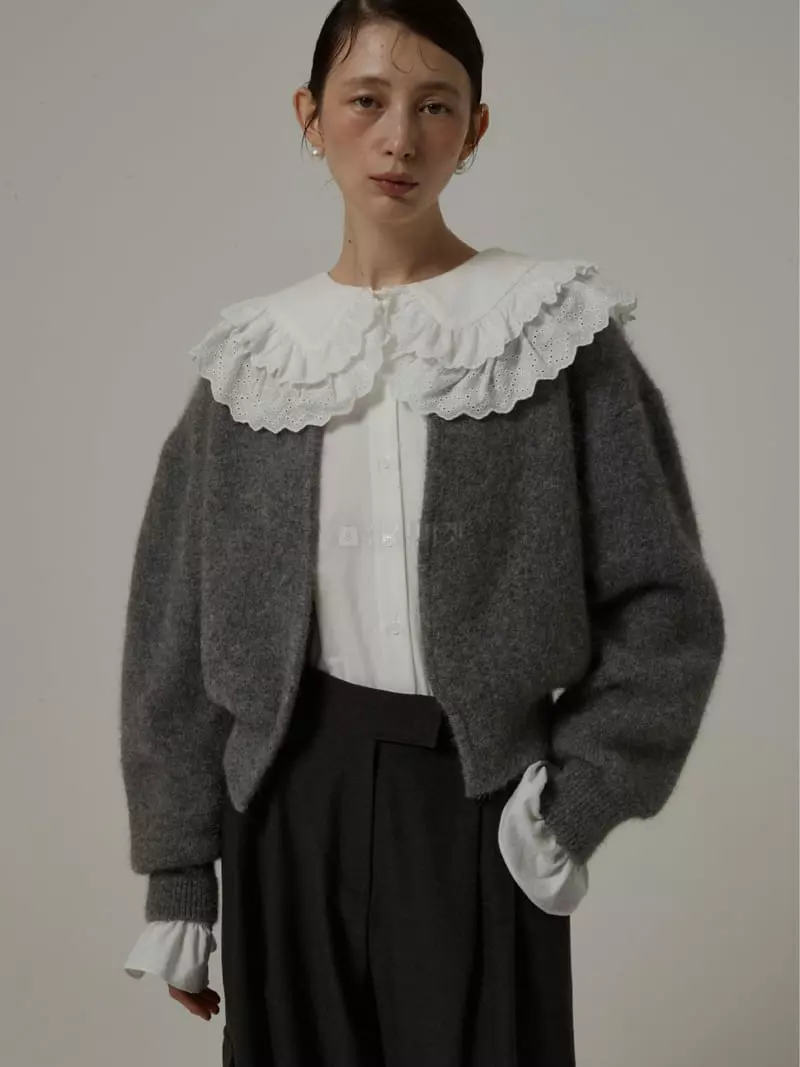 Neroli36 - Korean Women Fashion - #shopsmall - Alpaca Cardigan