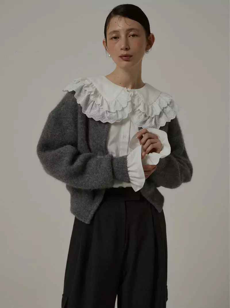 Neroli36 - Korean Women Fashion - #thatsdarling - Alpaca Cardigan - 2