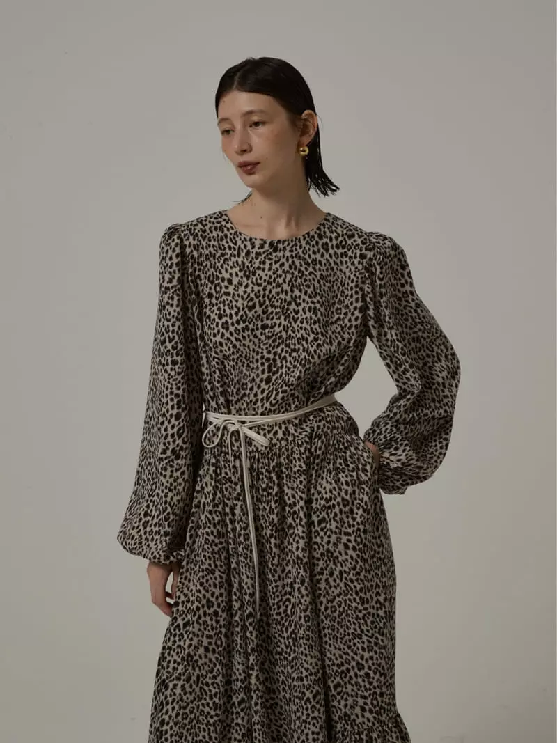 Neroli36 - Korean Women Fashion - #womensfashion - Leopard One-piece - 8