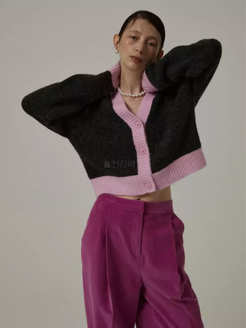 Neroli36 - Korean Women Fashion - #womensfashion - Color Pd Cardigan - 6