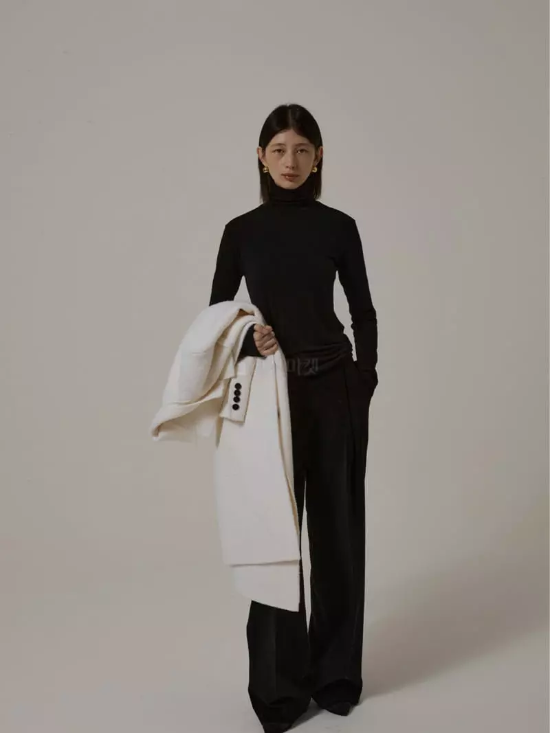Neroli36 - Korean Women Fashion - #womensfashion - Daily Turtleneck Tee