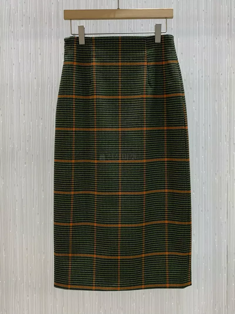 Neroli36 - Korean Women Fashion - #womensfashion - Fleece Check Skirt - 12