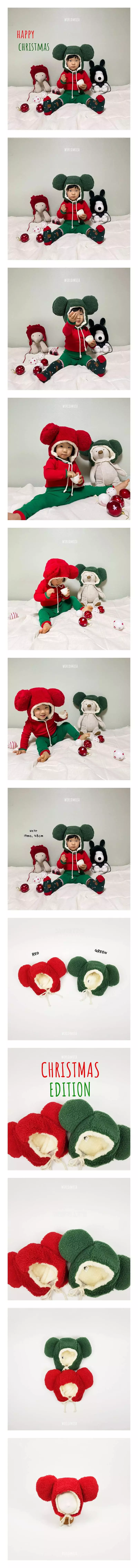 New World - Korean Baby Fashion - #babylifestyle - Chirstmas Bear Hat