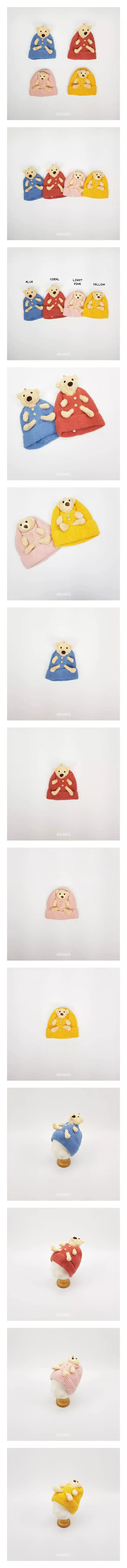 New World - Korean Children Fashion - #childrensboutique - Bear Doll Beanie
