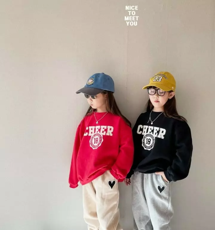 Nice To Meet You - Korean Children Fashion - #Kfashion4kids - Heart Pants