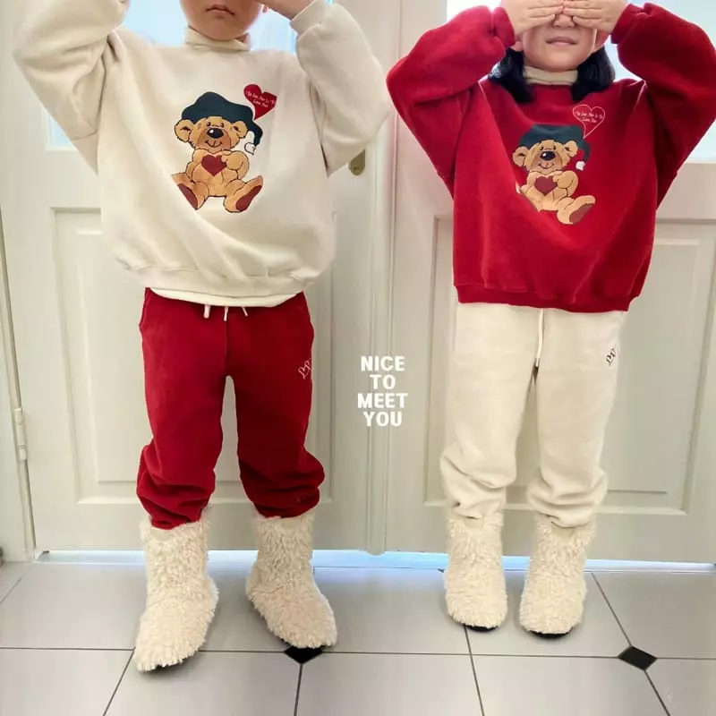 Nice To Meet You - Korean Children Fashion - #Kfashion4kids - Happy Sweatshirt - 9