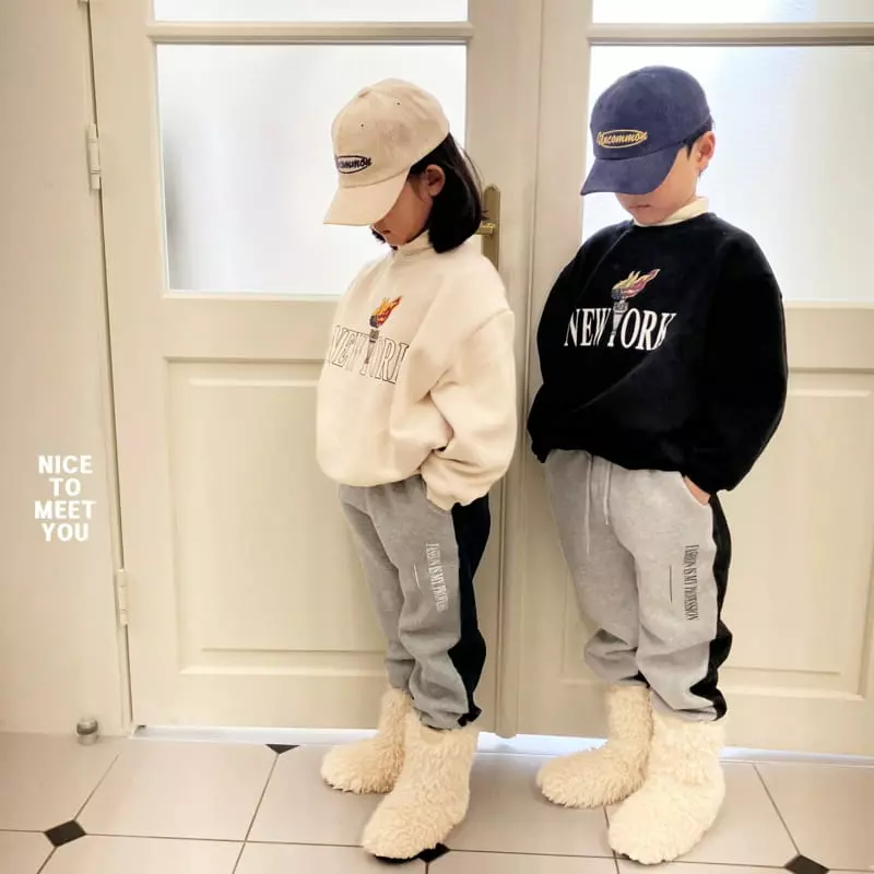 Nice To Meet You - Korean Children Fashion - #Kfashion4kids - New York Sweatshirt - 7