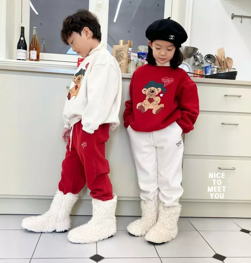 Nice To Meet You - Korean Children Fashion - #Kfashion4kids - Dubble Heart Pants - 5