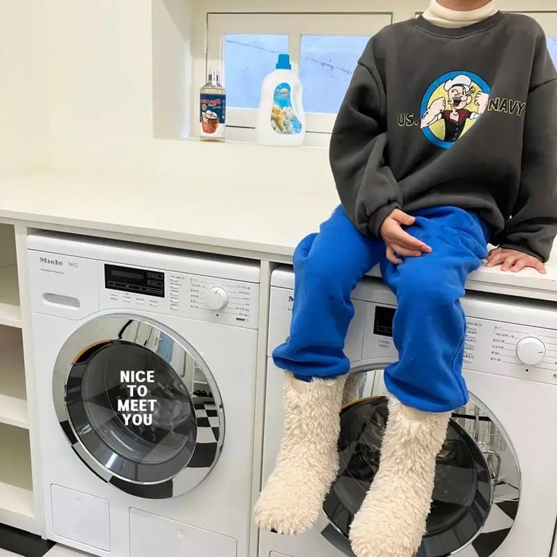 Nice To Meet You - Korean Children Fashion - #kidzfashiontrend - Popeye Sweatshirt - 4