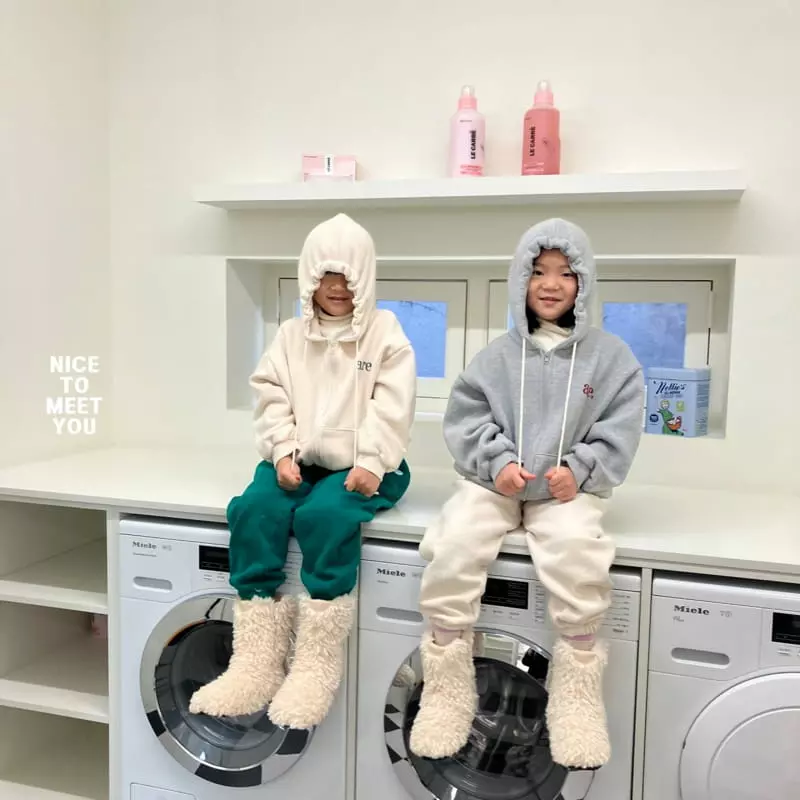 Nice To Meet You - Korean Children Fashion - #Kfashion4kids - Are Zip-up Hoody - 3