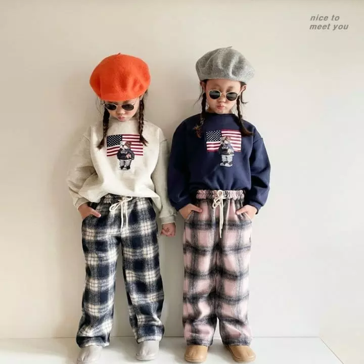 Nice To Meet You - Korean Children Fashion - #childofig - Bull Dog Sweatshirt - 2