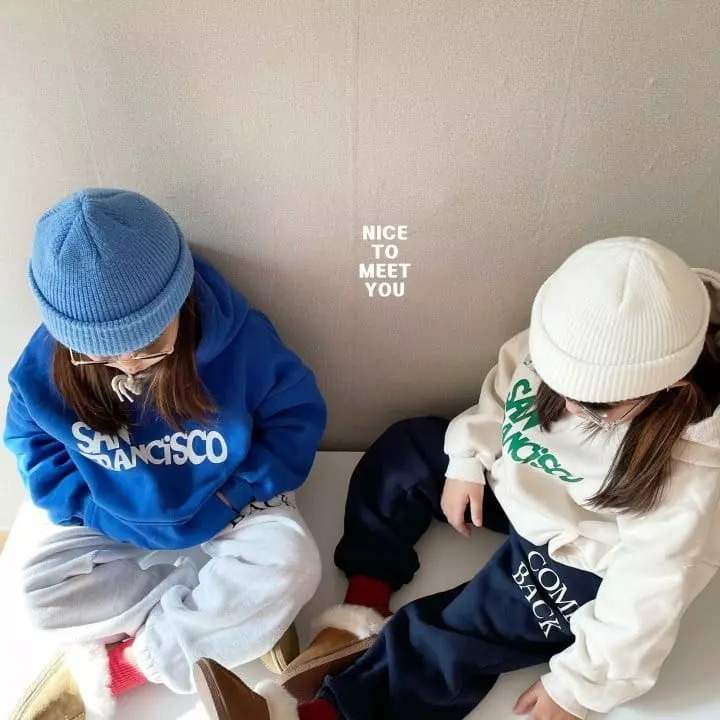 Nice To Meet You - Korean Children Fashion - #childofig - San Francisco Hoody - 2