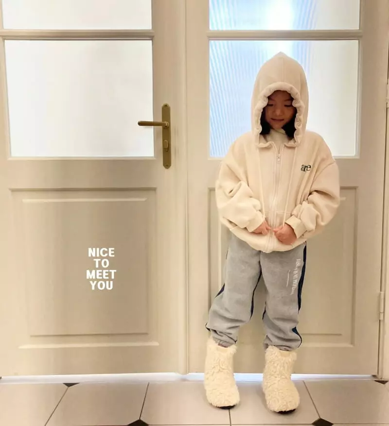 Nice To Meet You - Korean Children Fashion - #childofig - Are Zip-up Hoody - 11