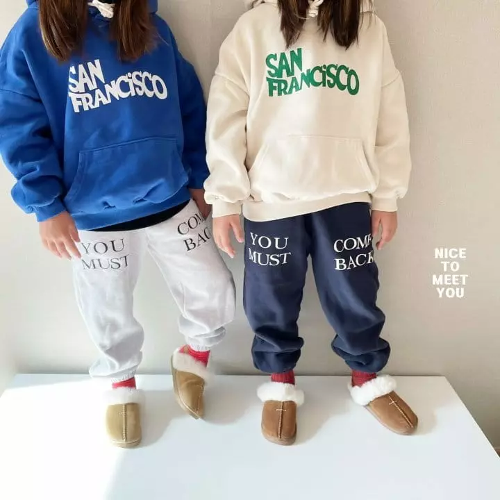 Nice To Meet You - Korean Children Fashion - #childrensboutique - San Francisco Hoody - 3