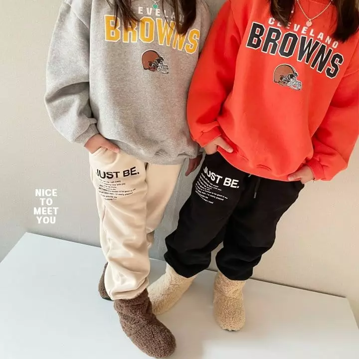 Nice To Meet You - Korean Children Fashion - #childrensboutique - Browns Sweatshirt