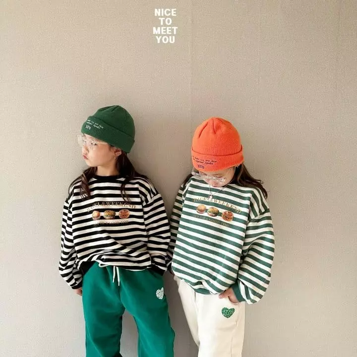 Nice To Meet You - Korean Children Fashion - #discoveringself - Bagle Sweatshirt - 2