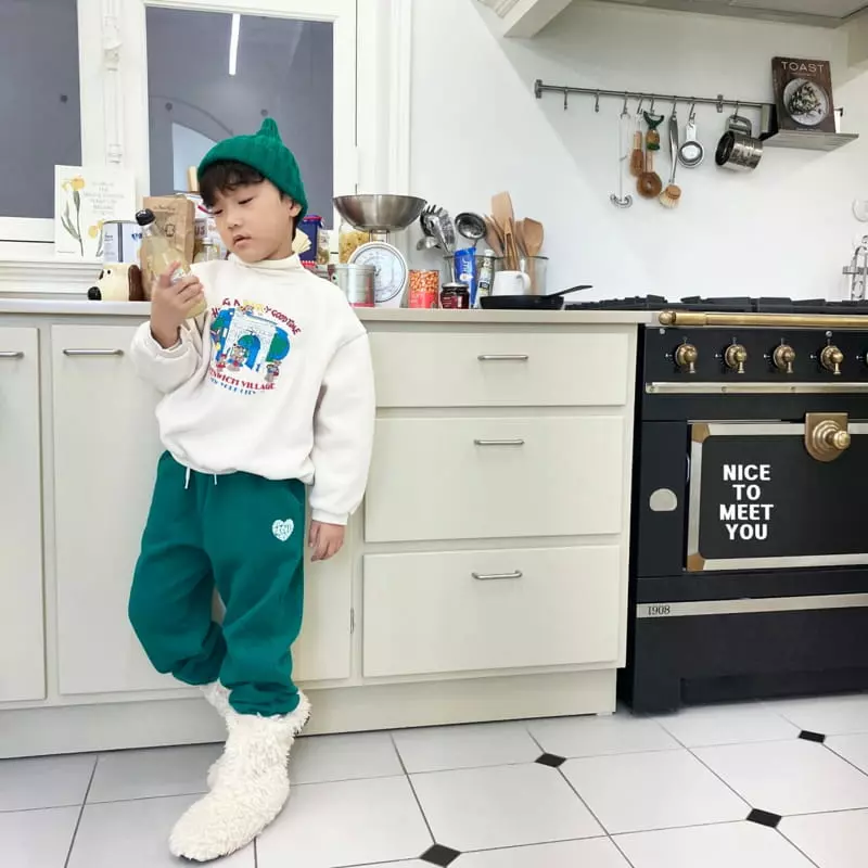 Nice To Meet You - Korean Children Fashion - #fashionkids - Good Time Sweatshirt - 2