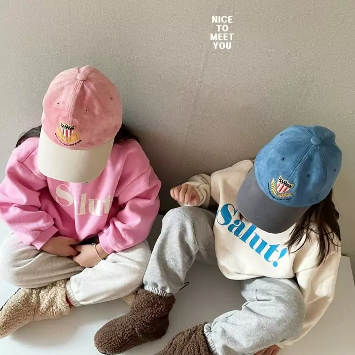 Nice To Meet You - Korean Children Fashion - #kidsshorts - Shelly Sweatshirt - 2