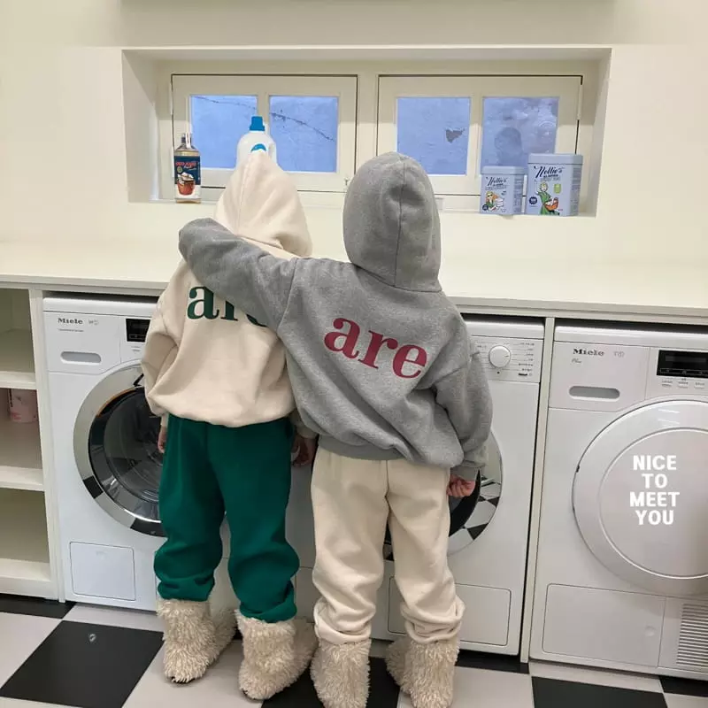 Nice To Meet You - Korean Children Fashion - #kidsstore - Are Zip-up Hoody