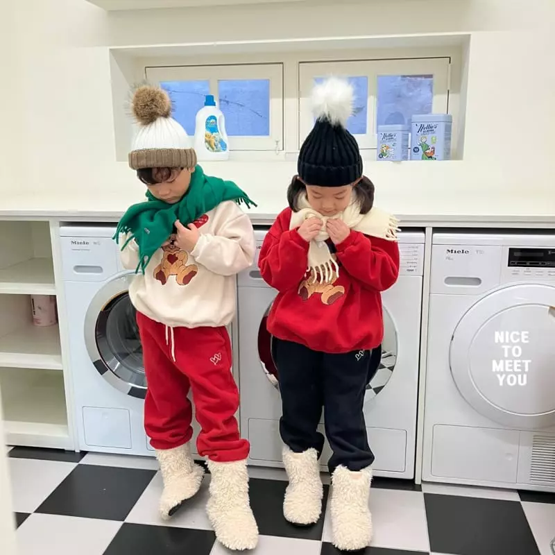 Nice To Meet You - Korean Children Fashion - #kidzfashiontrend - Happy Sweatshirt - 8