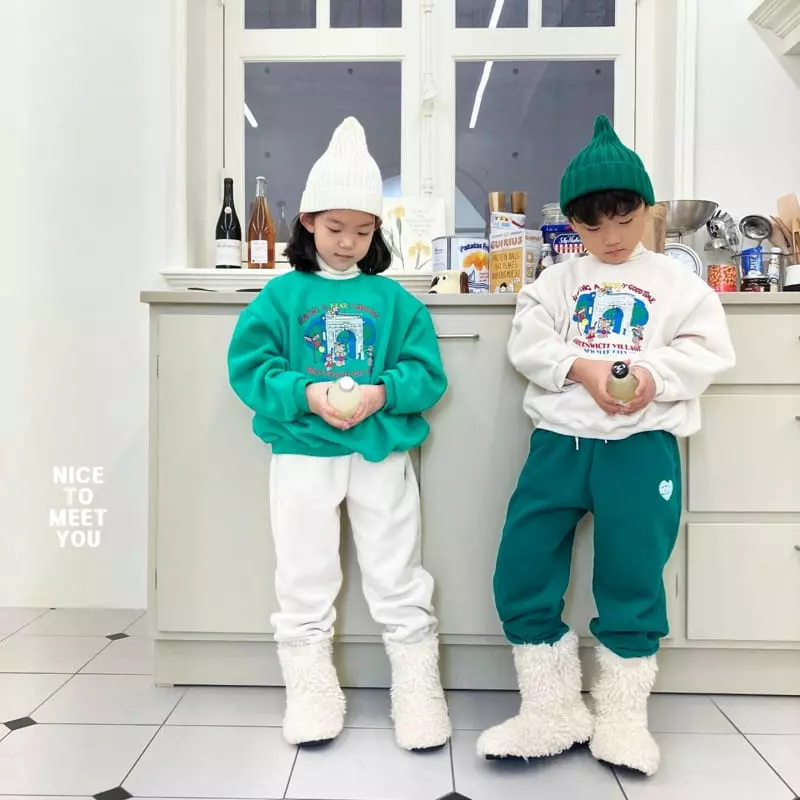 Nice To Meet You - Korean Children Fashion - #kidzfashiontrend - Good Time Sweatshirt - 5