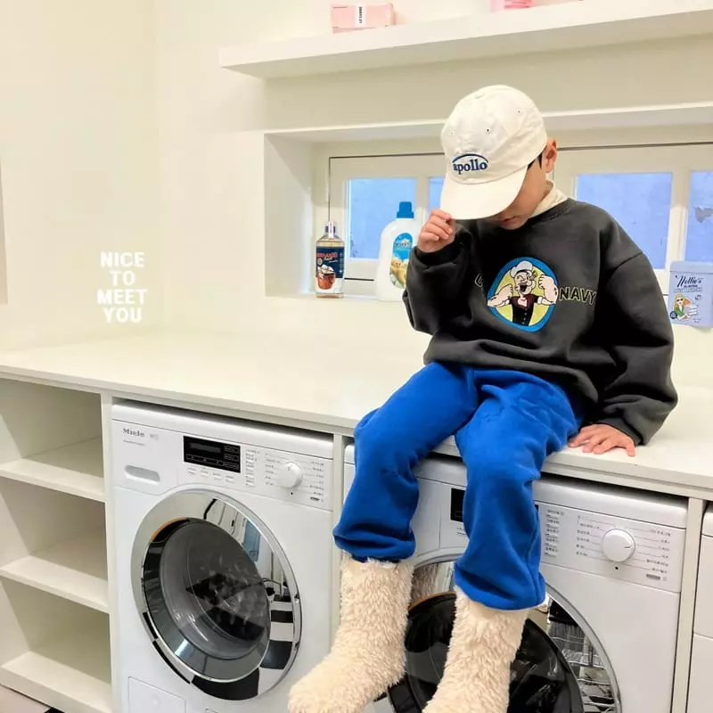 Nice To Meet You - Korean Children Fashion - #kidzfashiontrend - Popeye Sweatshirt - 3