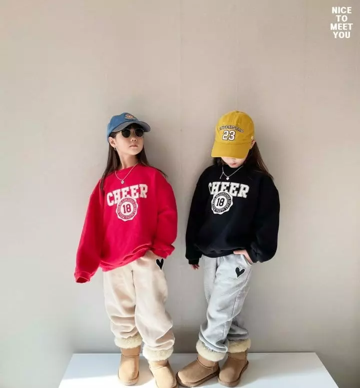 Nice To Meet You - Korean Children Fashion - #littlefashionista - Heart Pants - 2
