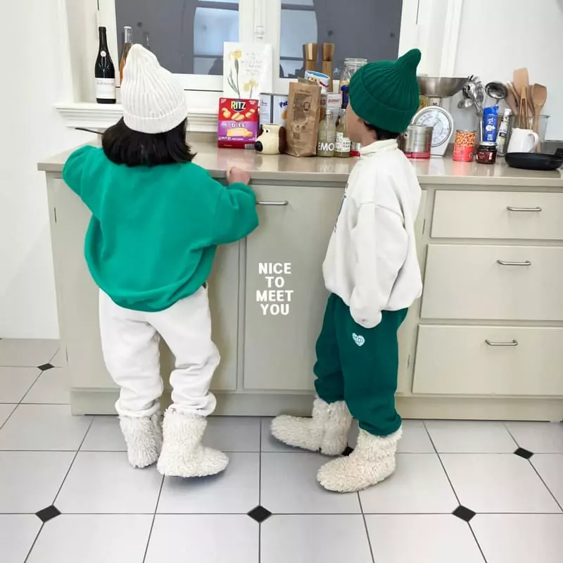Nice To Meet You - Korean Children Fashion - #magicofchildhood - Good Time Sweatshirt - 8