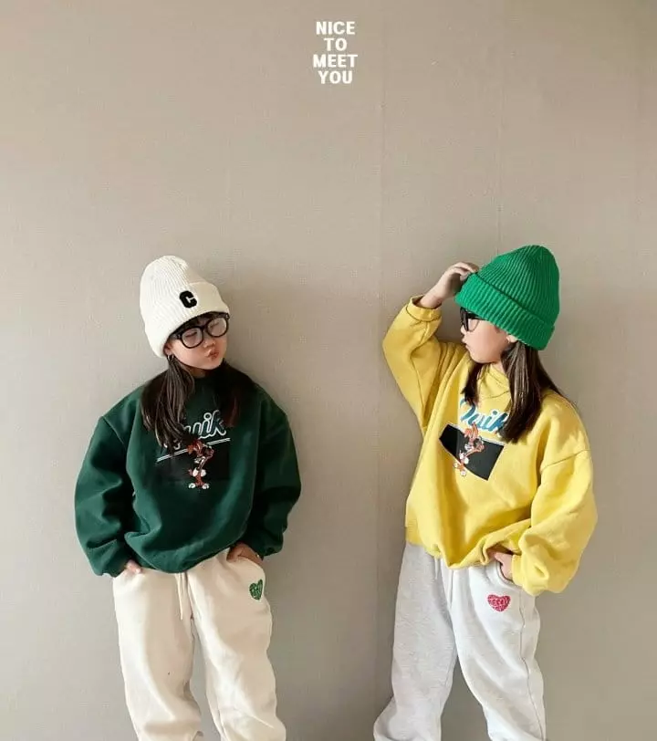 Nice To Meet You - Korean Children Fashion - #minifashionista - Jetty Sweatshirt - 2