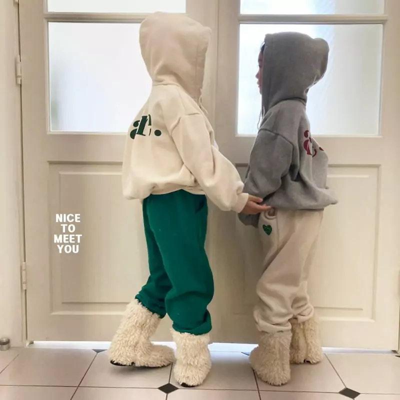 Nice To Meet You - Korean Children Fashion - #minifashionista - Are Zip-up Hoody - 6