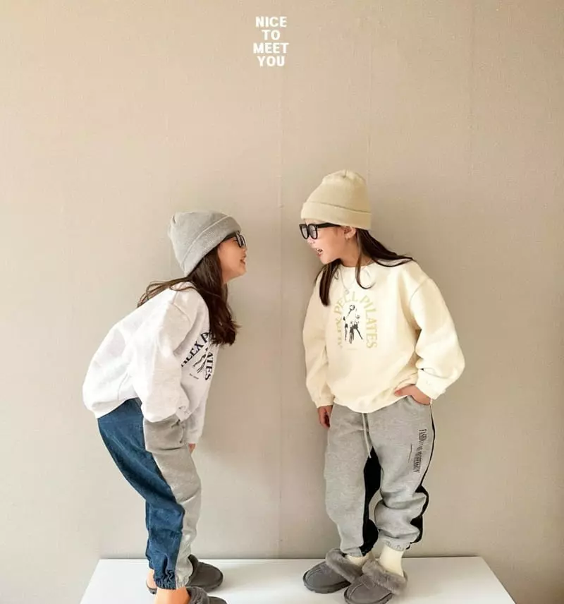 Nice To Meet You - Korean Children Fashion - #prettylittlegirls - Alex Sweatshirt