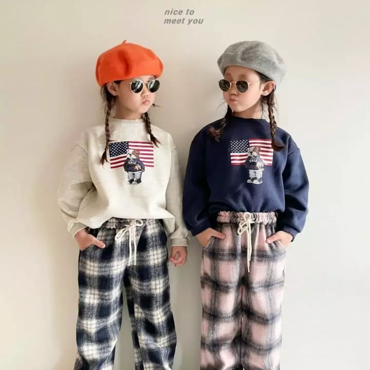 Nice To Meet You - Korean Children Fashion - #prettylittlegirls - Bull Dog Sweatshirt