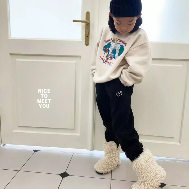Nice To Meet You - Korean Children Fashion - #prettylittlegirls - Dubble Heart Pants - 9