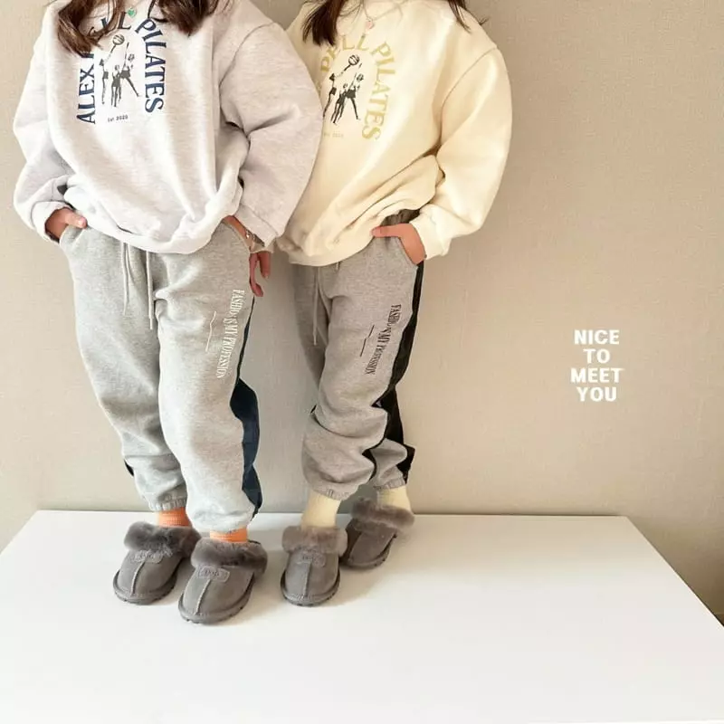 Nice To Meet You - Korean Children Fashion - #todddlerfashion - Alex Sweatshirt - 2