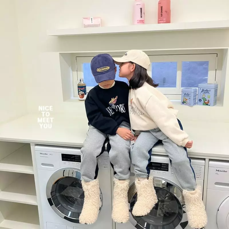 Nice To Meet You - Korean Children Fashion - #todddlerfashion - New York Sweatshirt - 12