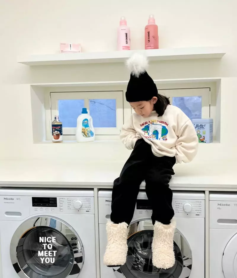 Nice To Meet You - Korean Children Fashion - #todddlerfashion - Good Time Sweatshirt - 11