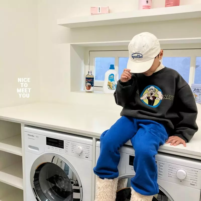 Nice To Meet You - Korean Children Fashion - #todddlerfashion - Popeye Sweatshirt - 9