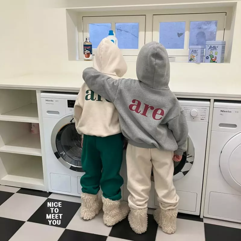 Nice To Meet You - Korean Children Fashion - #toddlerclothing - Are Zip-up Hoody - 9