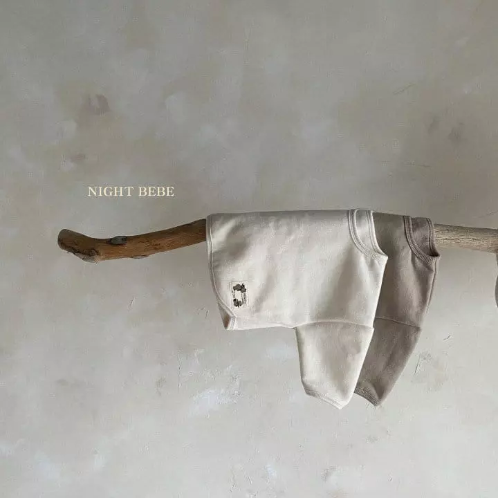 Night Bebe - Korean Baby Fashion - #babyboutique - Bear Label Tee - 5