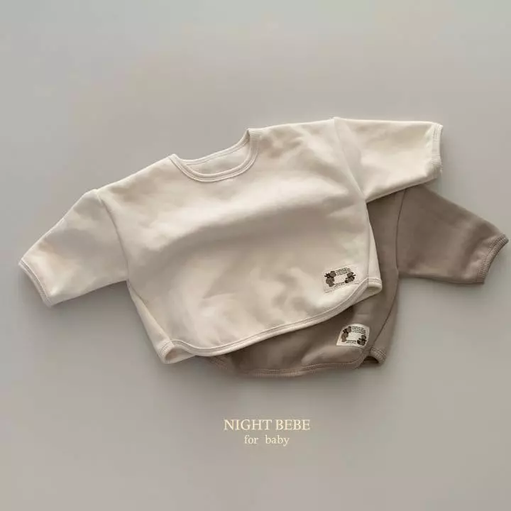 Night Bebe - Korean Baby Fashion - #babyboutique - Bear Label Tee - 6