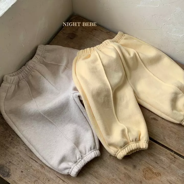 Night Bebe - Korean Baby Fashion - #onlinebabyshop - Bear Label Pants - 4